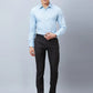 Raymond Men Red Structure Slim Fit Cotton Shirts