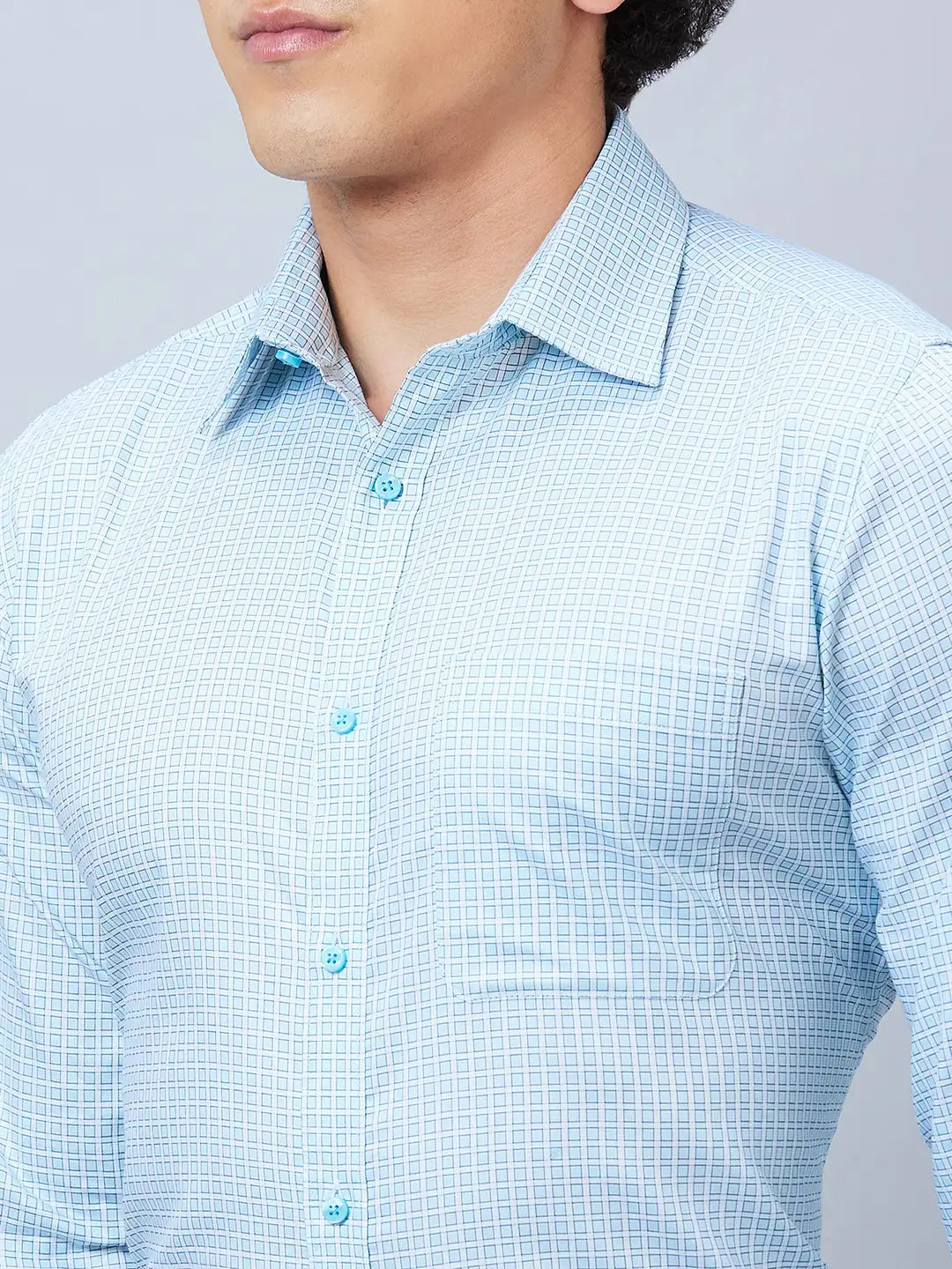 Raymond Men Red Structure Slim Fit Cotton Shirts