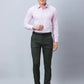 Raymond Men Blue Structure Slim Fit Cotton Shirts