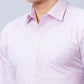 Raymond Men Blue Structure Slim Fit Cotton Shirts
