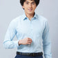 Raymond Men Fawn Structure Slim Fit Cotton Shirt