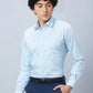 Raymond Men Fawn Structure Slim Fit Cotton Shirt