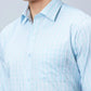 Raymond Men Fawn Structure Slim Fit Cotton Shirt