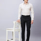 Raymond Men Violet Structure Slim Fit Cotton Shirt