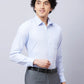 Raymond Men Brown Structure Slim Fit Cotton Shirts