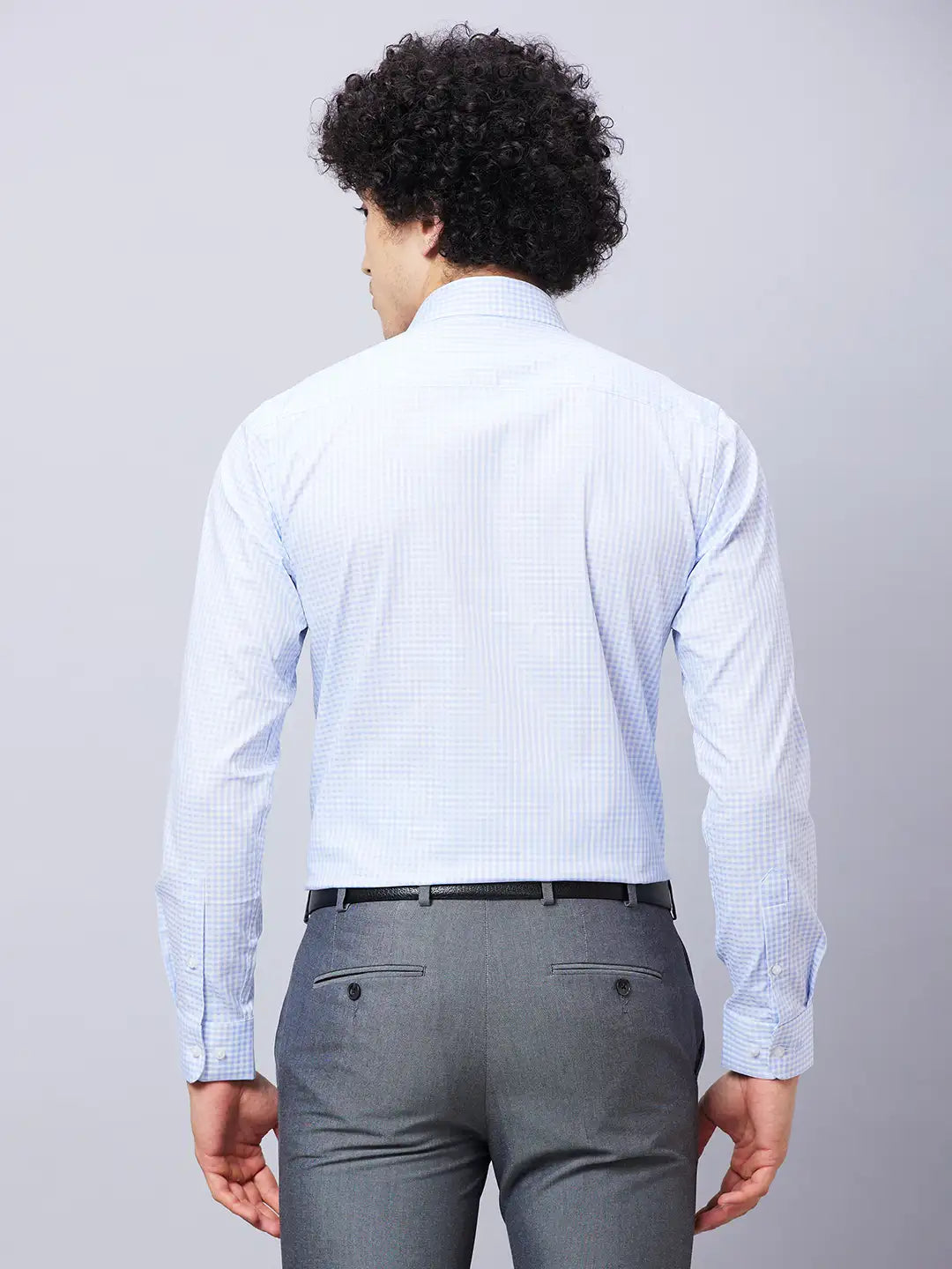 Raymond Men Brown Structure Slim Fit Cotton Shirts
