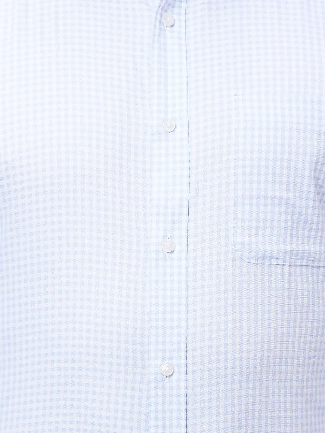 Raymond Men Brown Structure Slim Fit Cotton Shirts