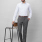 Raymond Men Violet Structure Slim Fit Cotton Shirts