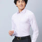 Raymond Men Blue Structure Slim Fit Cotton Shirts