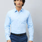 Raymond Men Red Structure Slim Fit Cotton Shirt