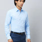Raymond Men Red Structure Slim Fit Cotton Shirt