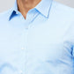 Raymond Men Red Structure Slim Fit Cotton Shirt