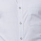 Raymond Men White Structure Slim Fit Cotton Shirt