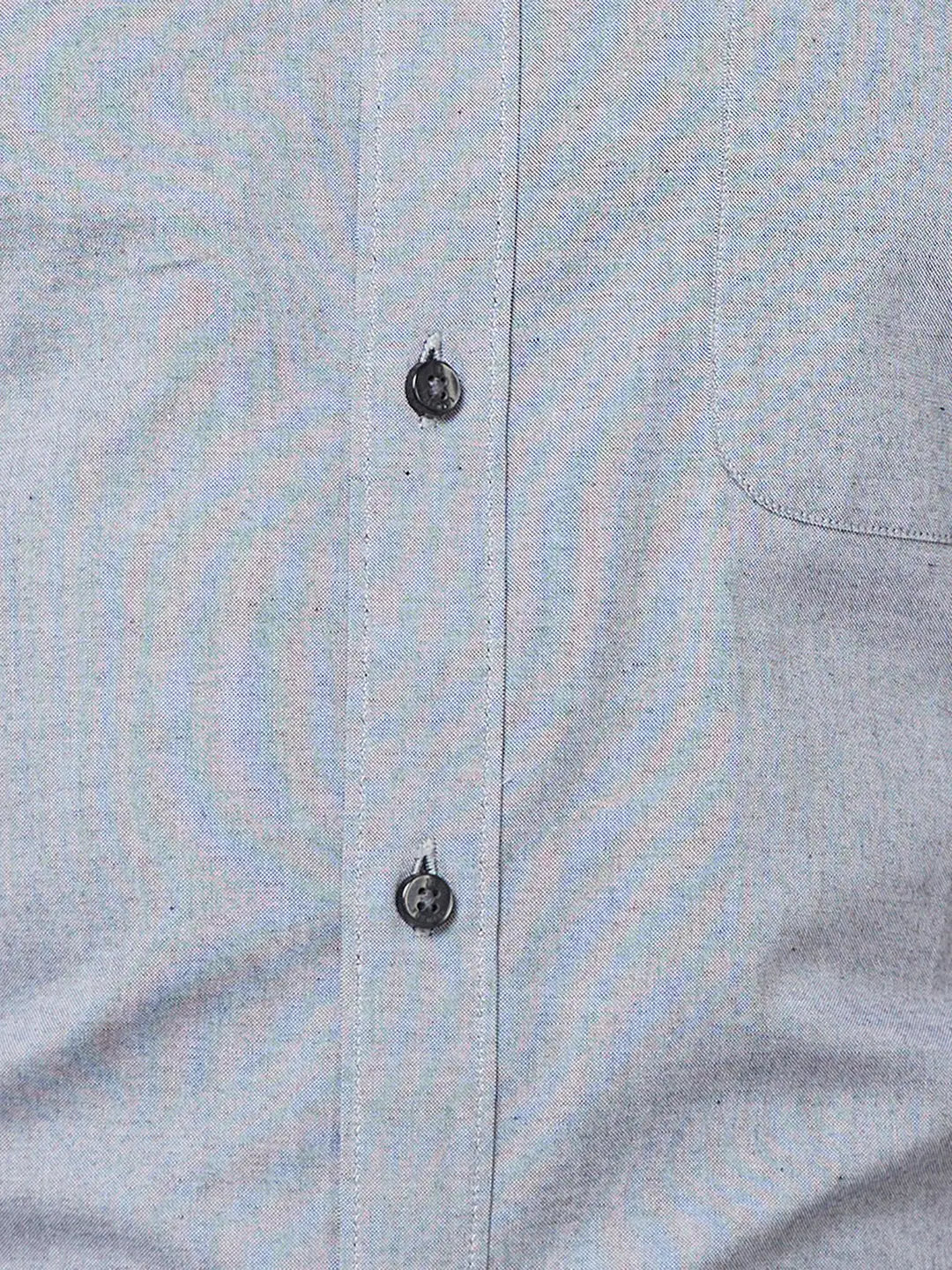 Raymond Men Blue Structure Slim Fit Cotton Shirt