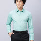 Raymond Men Red Structure Slim Fit Cotton Shirts