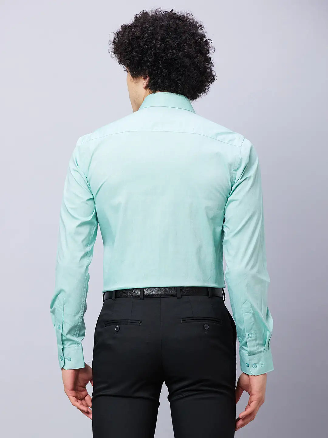 Raymond Men Red Structure Slim Fit Cotton Shirts