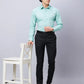 Raymond Men Red Structure Slim Fit Cotton Shirts