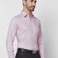 Raymond Men Blue Structure Slim Fit Cotton Shirt