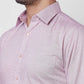 Raymond Men Blue Structure Slim Fit Cotton Shirt