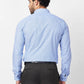Raymond Men Blue Structure Slim Fit Cotton Shirt
