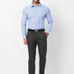 Raymond Men Blue Structure Slim Fit Cotton Shirt