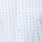 Raymond Men Blue Structure Slim Fit Cotton Shirt