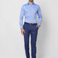 Raymond Men Blue Structure Slim Fit Cotton Shirt