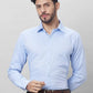 Raymond Men Green Structure Slim Fit Cotton Shirts