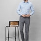 Raymond Men Violet Structure Slim Fit Cotton Shirts