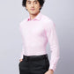 Raymond Men Yellow Structure Slim Fit Cotton Shirts