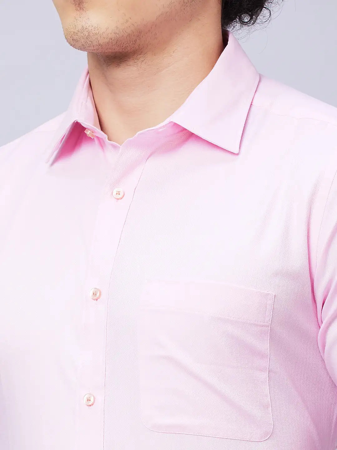 Raymond Men Yellow Structure Slim Fit Cotton Shirts