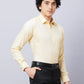 Raymond Men Blue Structure Slim Fit Cotton Shirts