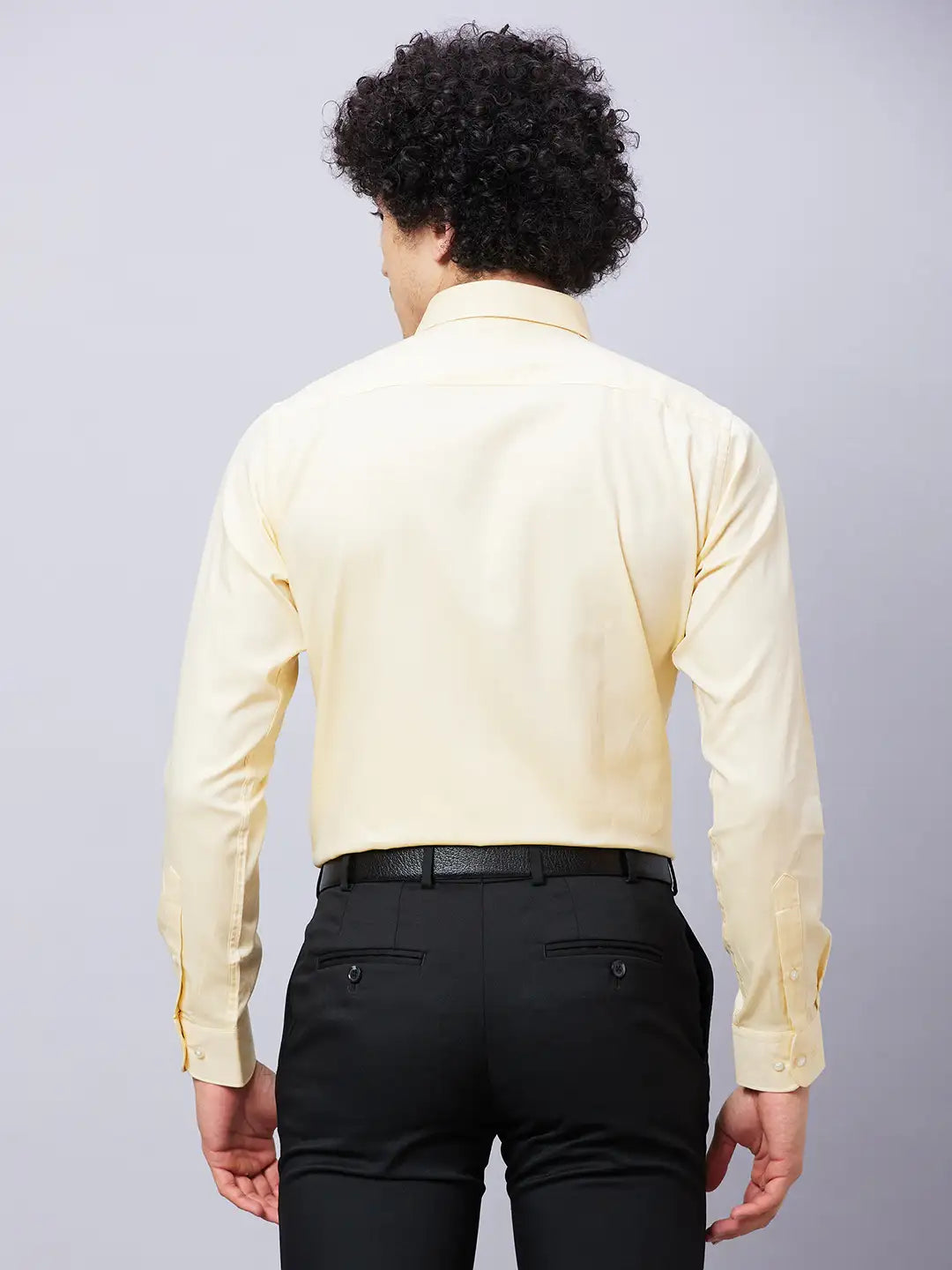 Raymond Men Blue Structure Slim Fit Cotton Shirts