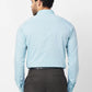 Raymond Men Blue Structure Slim Fit Cotton Shirt