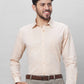 Raymond Men Red Structure Slim Fit Cotton Shirts