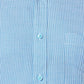 Raymond Men Blue Structure Slim Fit Cotton Shirt