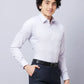 Raymond Men Blue Structure Slim Fit Cotton Shirt