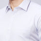 Raymond Men Blue Structure Slim Fit Cotton Shirt