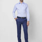 Raymond Men Blue Structure Slim Fit Cotton Shirt