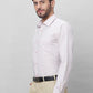 Raymond Men Blue Structure Slim Fit Cotton Shirts