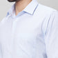 Raymond Men Grey Structure Slim Fit Cotton Shirts