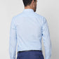 Raymond Men Blue Structure Slim Fit Cotton Shirt
