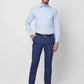 Raymond Men Blue Structure Slim Fit Cotton Shirt