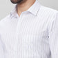Raymond Men Red Structure Slim Fit Cotton Shirts