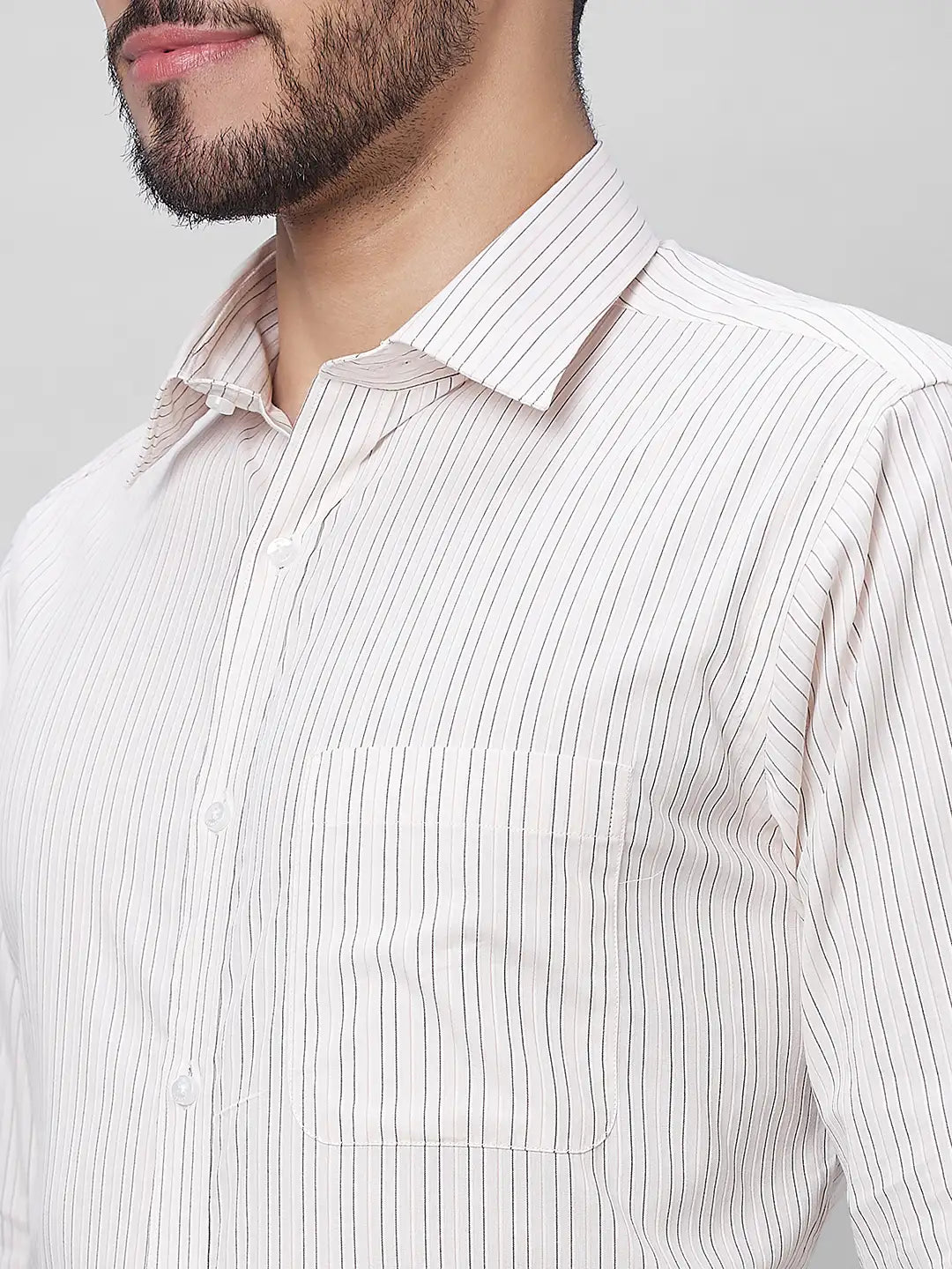 Raymond Men Maroon Structure Slim Fit Cotton Shirts