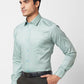 Raymond Men Grey Structure Regular Fit Cotton Shirt