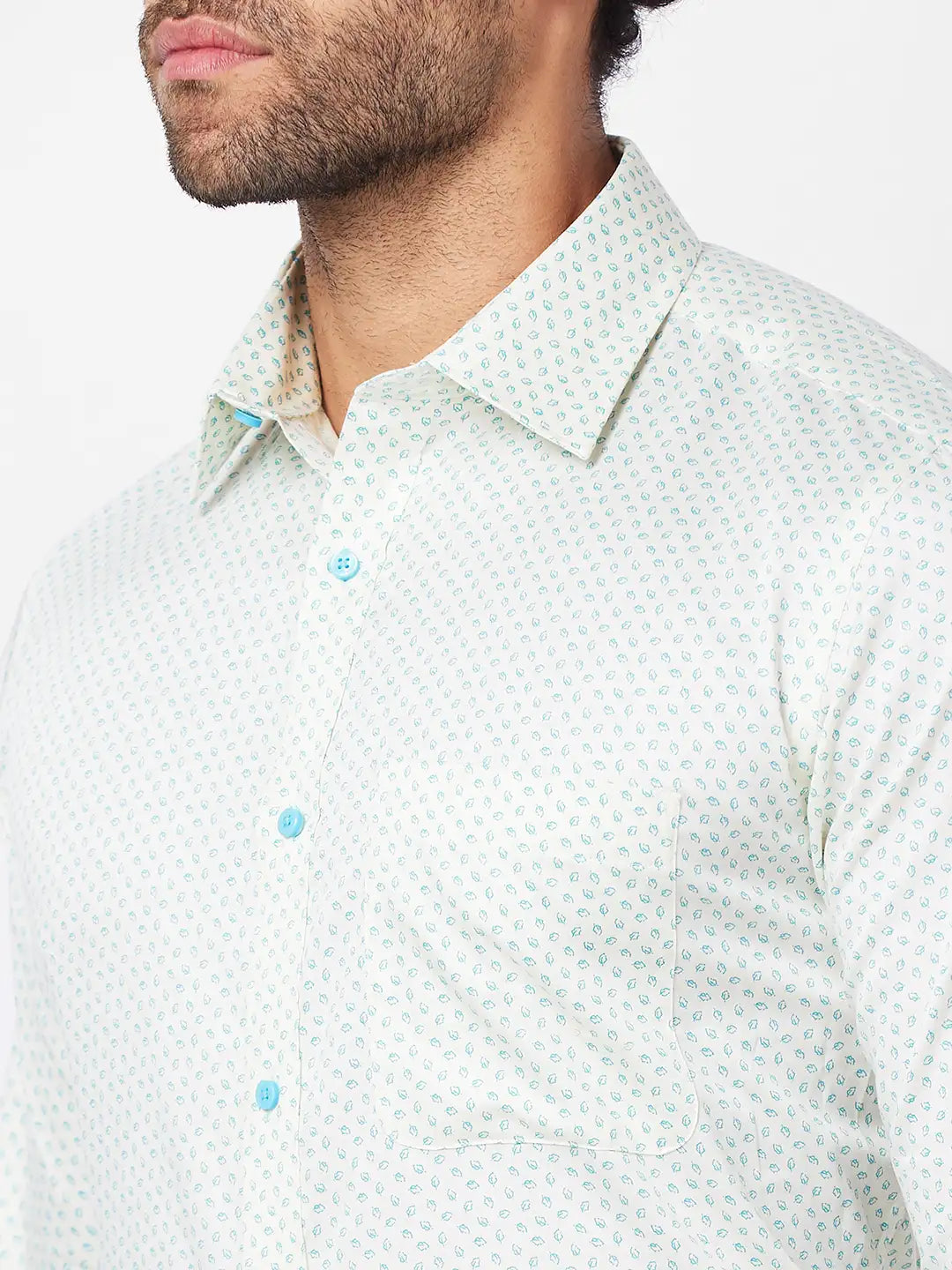 Raymond Men Red Structure Slim Fit Cotton Shirt