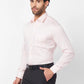 Raymond Men Grey Structure Slim Fit Cotton Shirt