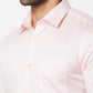 Raymond Men Grey Structure Slim Fit Cotton Shirt