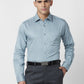 Raymond Men Blue Structure Slim Fit Cotton Shirt